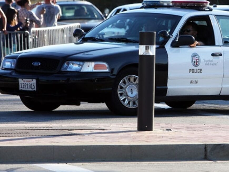 Die Polizei in Los Angeles rechnet mit einem Ansturm von bis zu 700 000 Besuchern
