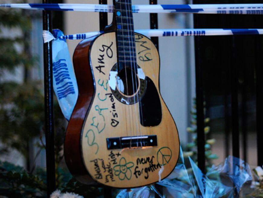 Gitarre für Amy Winehouse