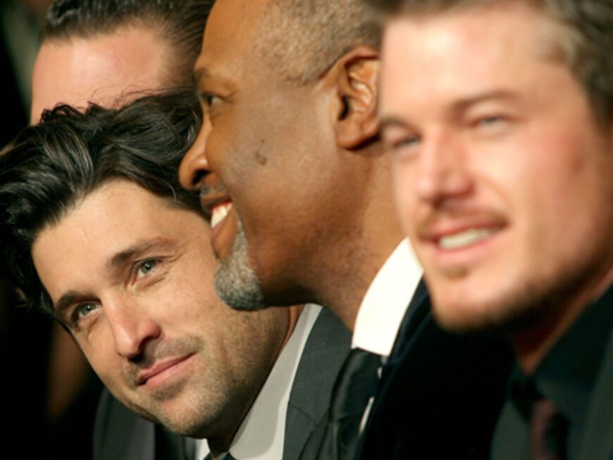 Eric Dane (u. r.) 2007 bei den Screen Actors Guild Awards mit den anderen Stars von "Grey's Anatomy"
