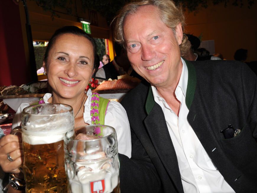 Schönheitschirurg Werner Mang und seine Frau Sybille