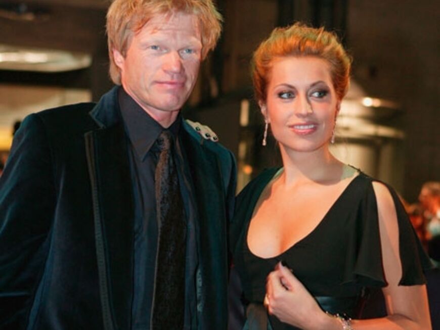 Zum Schluss gewann die Ehefrau: Oliver Kahn trennte sich 2008 von seiner Geliebten Verena Kerth