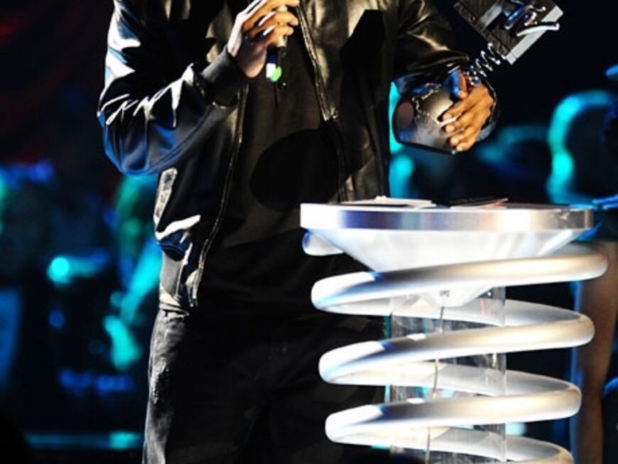 Auch Ehemann Jay-Z durfte einen Preis mit nach Hause nehmen. Er gewann in der Kategorie "Urban Act"