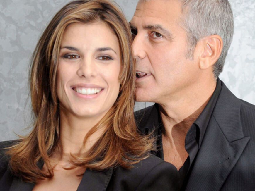 Doch erst jetzt ist es offiziell: George Clooney und Elisabetta Canalis haben sich nach etwa zwei Jahren Beziehung getrennt