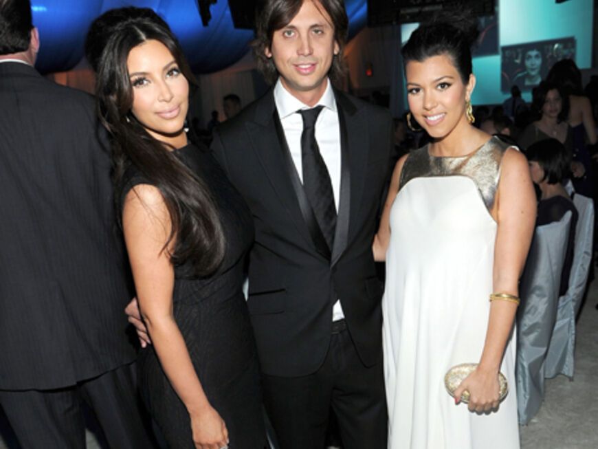 Kim Kardashian, Jonathan Cheban, Kourtney Kardashian