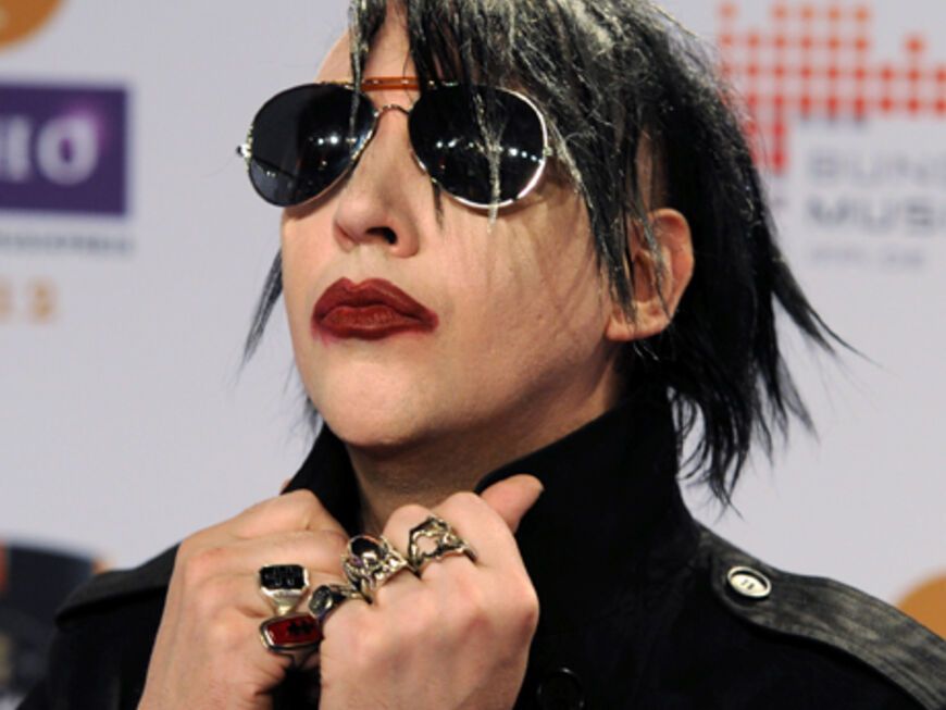 Schockrocker Marilyn Manson übergab seiner Lieblingsband Rammstein einen Award