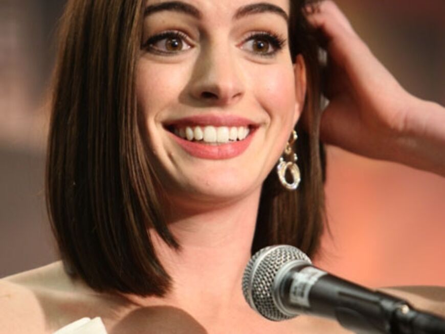 Erhielt eine Auszeichnung als beste Schauspielerin: Anne Hathaway