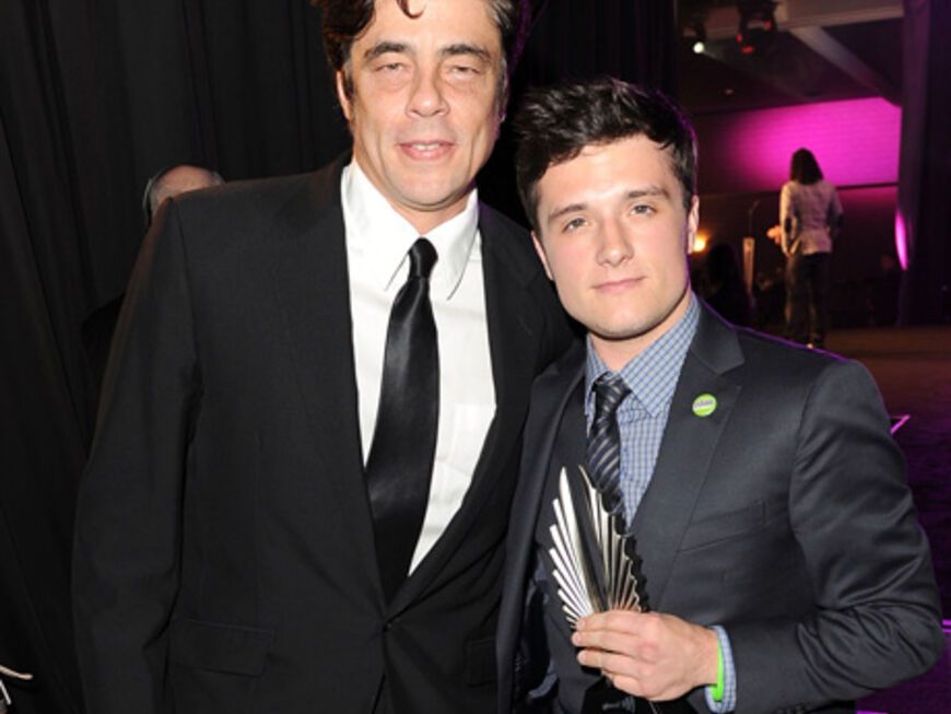 Benicio Del Toro gratuliert dem jungen "Hunger Games"-Star Josh Hutcherson