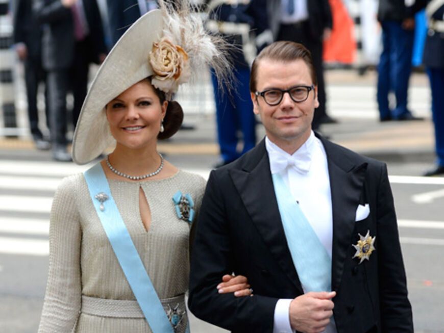 Kronprinzessin Victoria von Schweden mit Ehemann Prinz Daniel