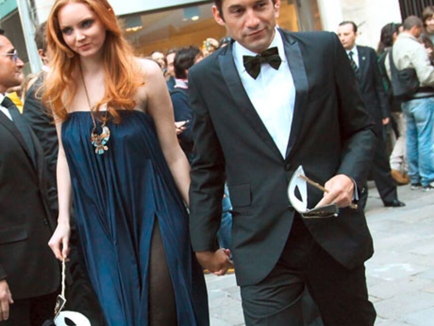 Model Lily Cole und Enrique Murciano ließen sich die Luxus-Hochzeit in Venedig nicht entgehen