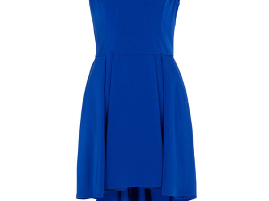 Einfach mal blau machen! Mit diesem Fifties-Dress. Zu bestellen über topshop.com, ca. 65 Euro