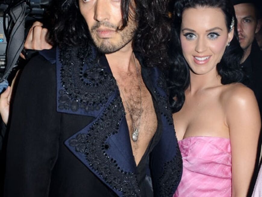 Der wilde Russell Brand lernte Katy Perry bei den letzten "MTV Video Music Awards" in New York kennen