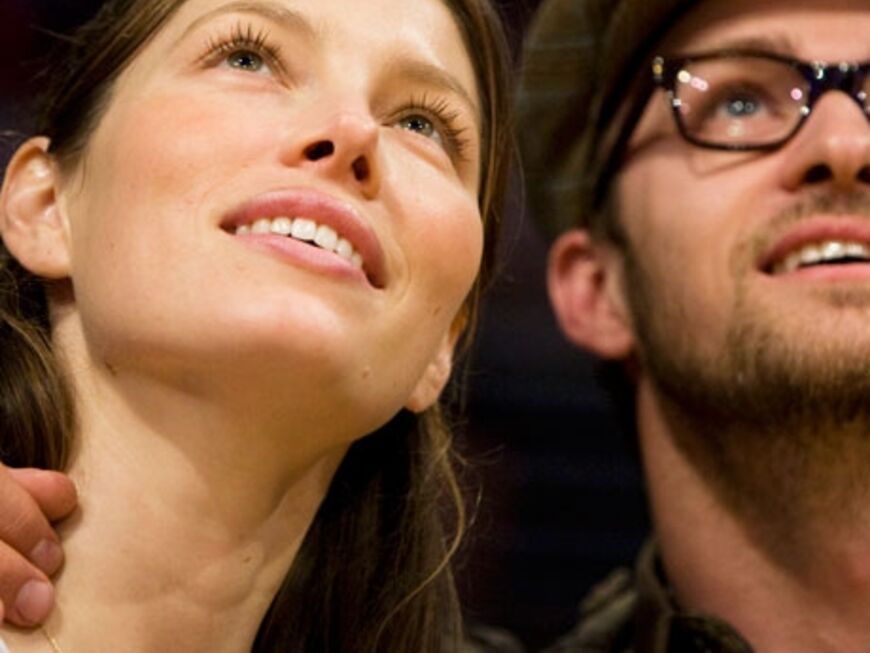 Verliebtes Paar: Justin Timberlake und Langzeitfreundin Jessica Biel