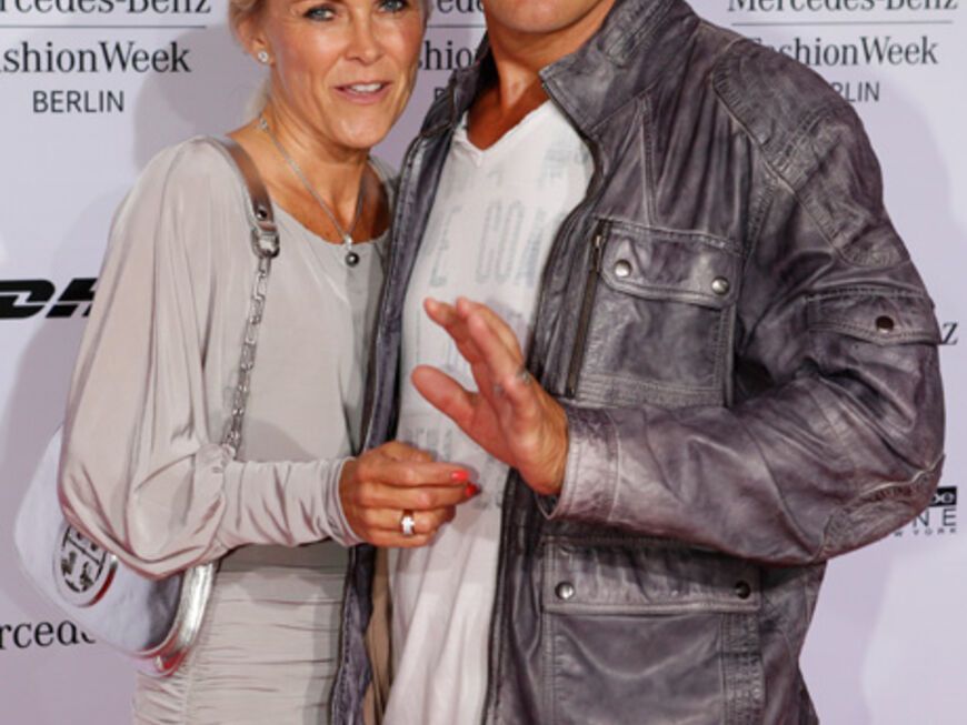 Ex-Boxer Axel Schulz mit seiner Frau Patricia