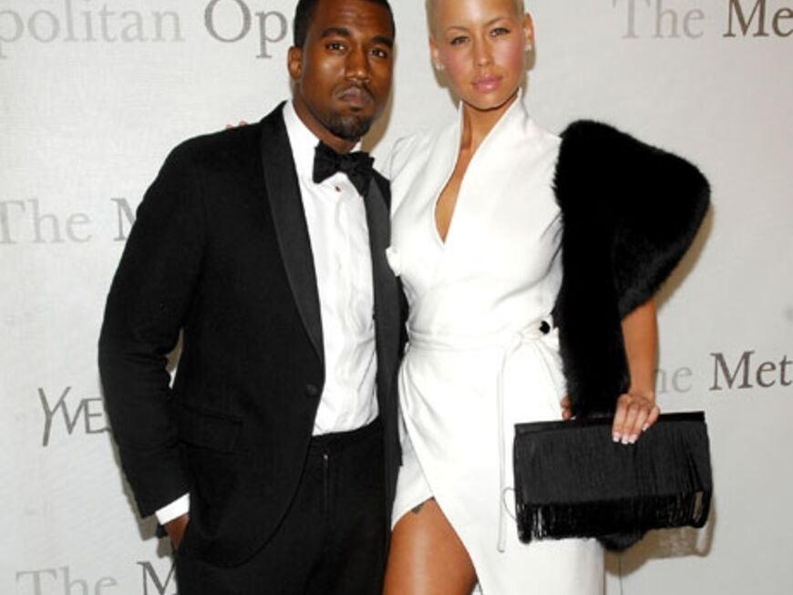 Rapper Kanye West und Model Amber Rose stehen nun öffentlich zu ihrer Beziehung