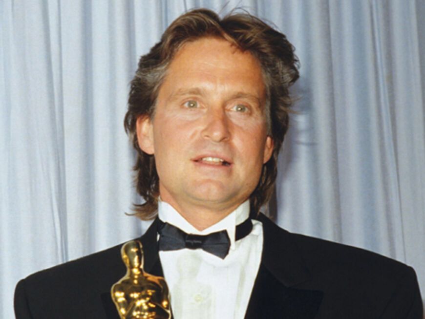 Michael Douglas wurde 1988 für seine Hauptrolle in "Wall Street" geehrt. Auch 1976 bekam er einen Oscar (bester Film) als Produzent für "Einer flog über das Kuckucksnest"