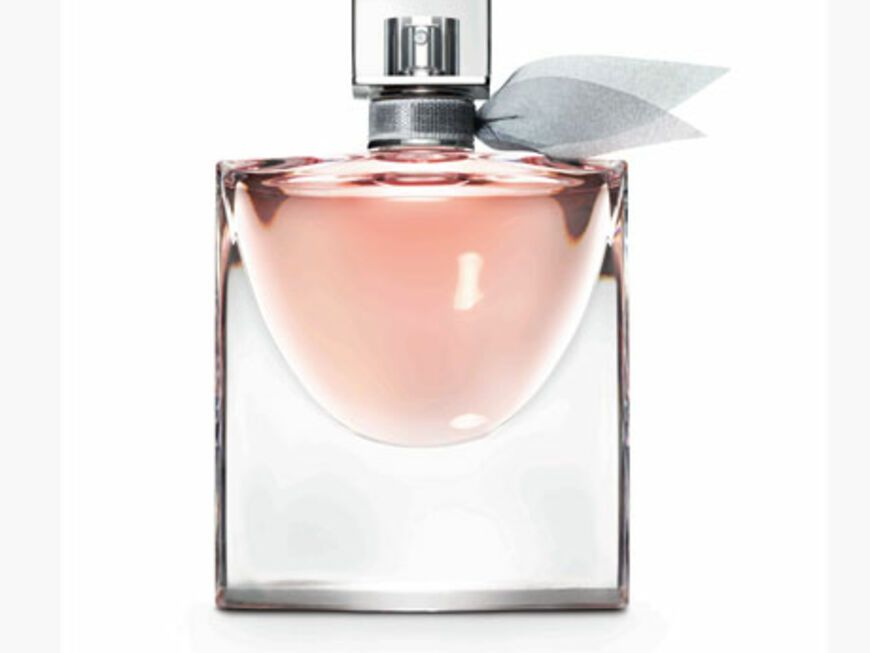 4. „La vie est belle", auch dieses Parfum hat sich in der Endrunde einen Platz gesichert. Birne, Jasmin und Praline verstecken sich in diesem Duft. Von Lancôme Paris, EdP 50 ml ca. 75 Euro