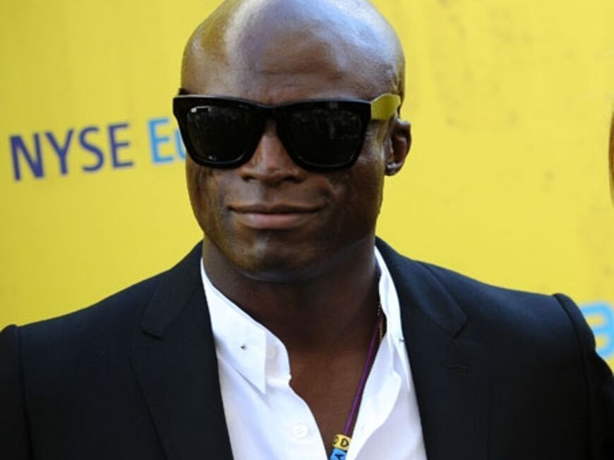 Cooler Look: Seal legte seine Sonnenbrille nicht ab