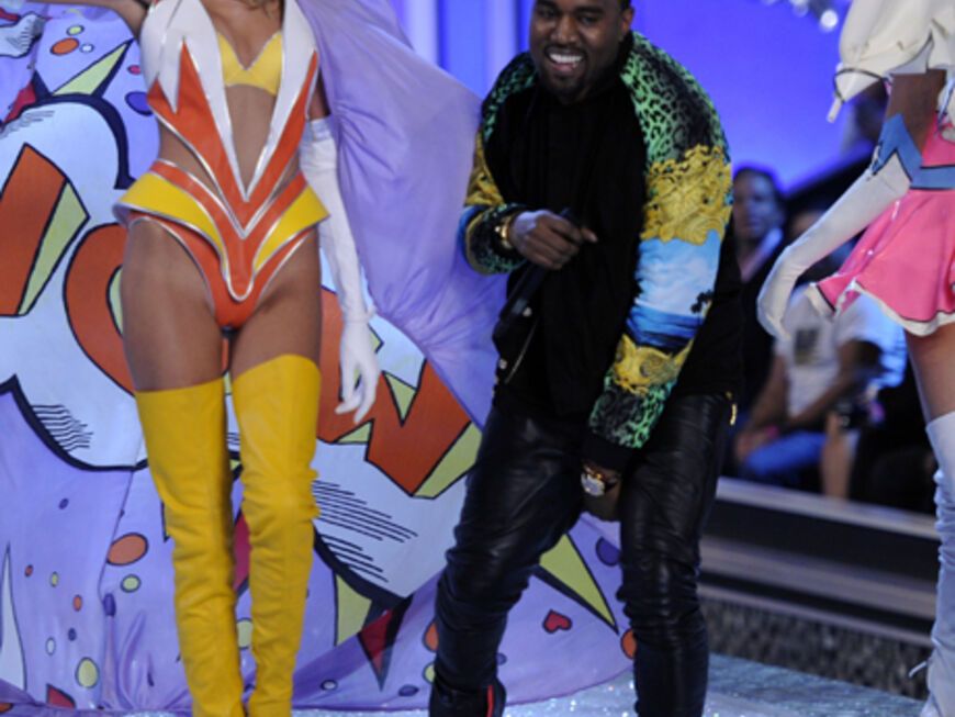 Kanye West flirtet mit Anja Rubik