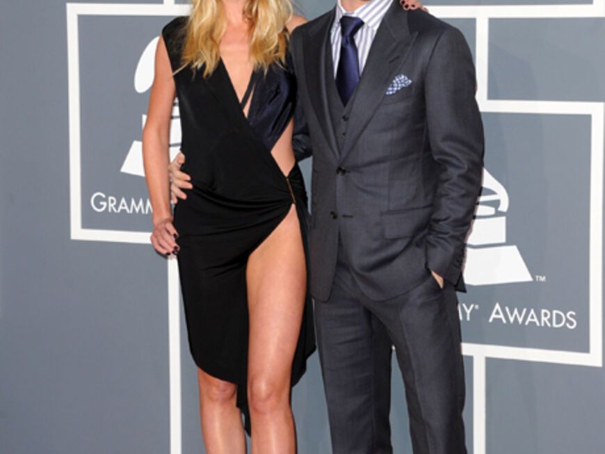 Sexy Couple: "Maroon 5"-Frontmann Adam Levine mit seiner Freundin, dem russischen Topmodel Anne Vyalitsyna