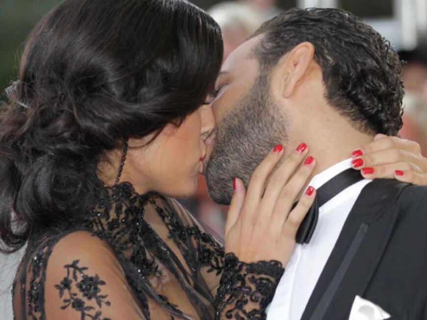 Tänzer Massimo Sinato und Rebecca Mir zeigten sich erstmals öffentlich als Paar