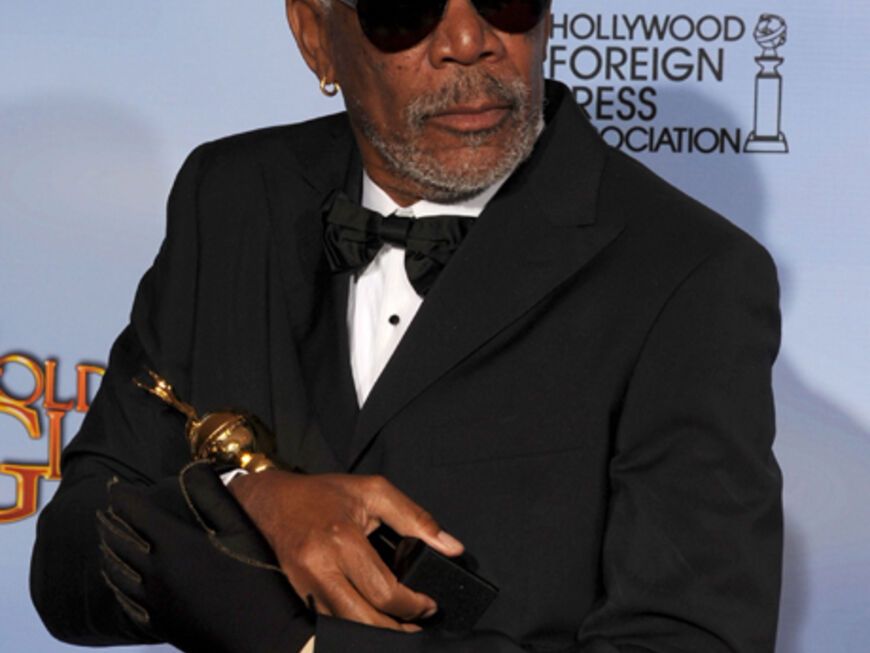 Morgan Freeman ist bei den 67. "Golden Globes" für sein Lebenswerk geehrt worden