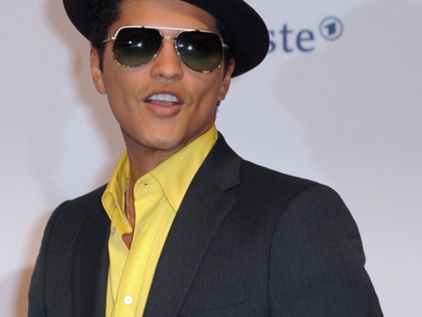 Superstar Bruno Mars kam extra für den Echo nach Berlin