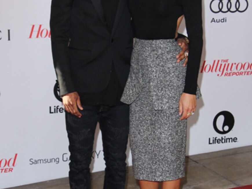 Sean Michael Anderson mit seiner Freundin und "Glee"-Star Naya Rivera