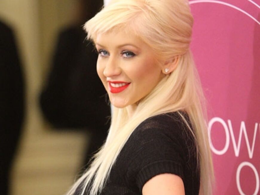 Christina Aguilera wurde für ihre Arbeit für "World Hunger Relief" geehrt