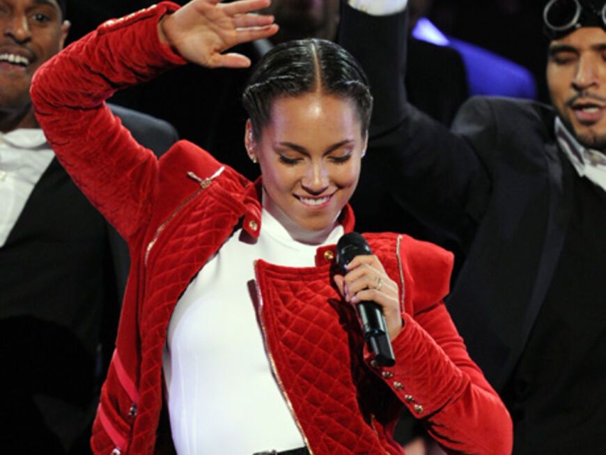 Heiße Performance: Alicia Keys rockt die Bühne