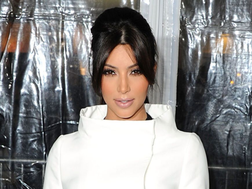 Diva Kim Kardashian beweist meist ein sicheres Fashion-Händchen ...