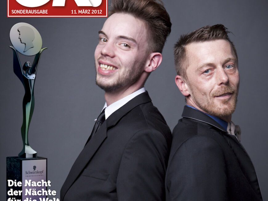 Einmal im Leben das Cover der OK!   zieren! Für die Gäste des „German Hairdressing Award 2012“ wurde dieses   Traum Wirklichkeit. Jeder Gast des Gala-Abends konnte an einem  persönlichen  OK! Fotoshooting teilnehmen - und die tollen Ergebnisse  sehen  Sie hier! Viel Spaß beim Durchklicken!﻿