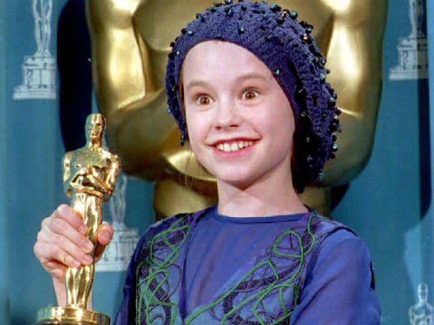 Mit "Das Piano" überzeugte die erst elfjährige Anna Paquin 1994 die Jury und gehört damit zu den jüngsten Preisträgerinnen