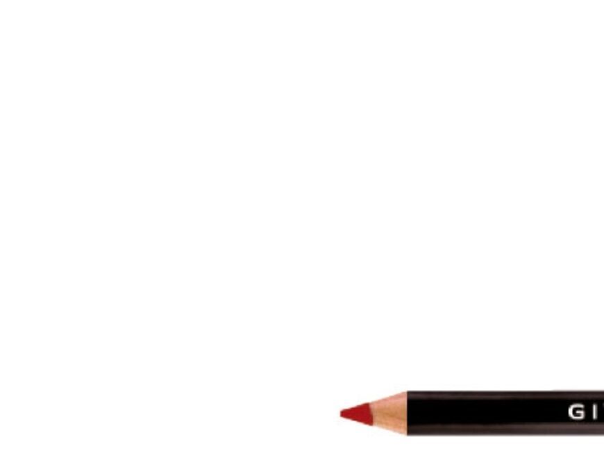 Klassisch: Linienführung "Rouge Interdit Lip Liner - Lip Red" von Givenchy, ca. 18 Euro 