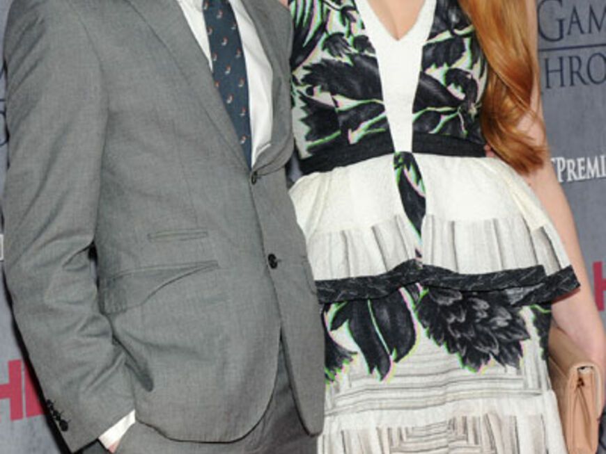 Jack Gleeson und Sophie Turner

