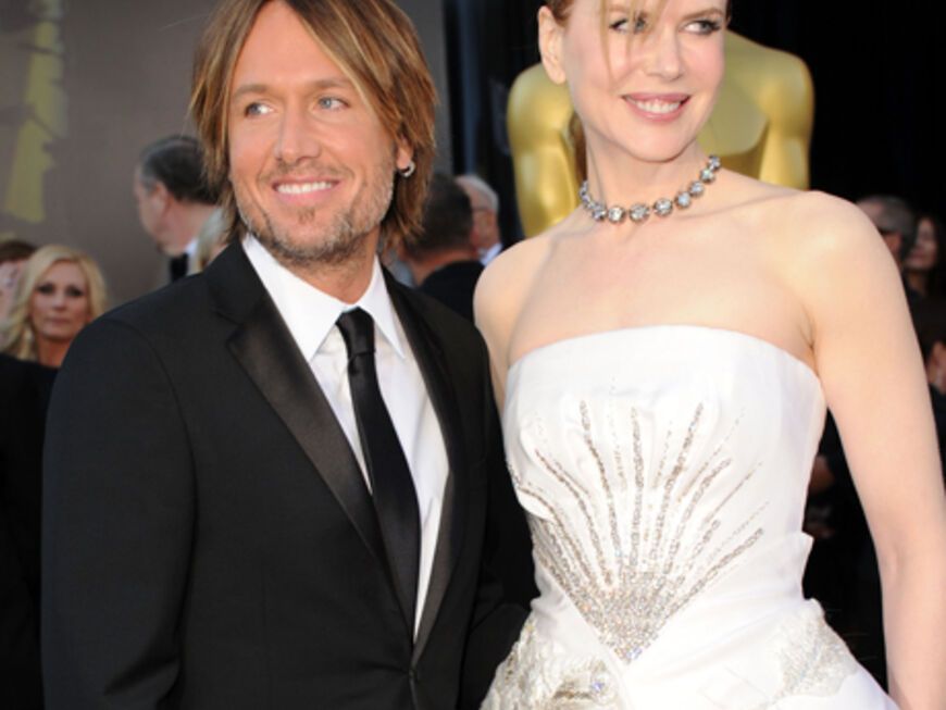 Keith Urban mit Partnerin Nicole Kidman