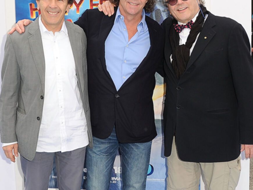Bill Miller mit Doug Mitchell und George Miller
