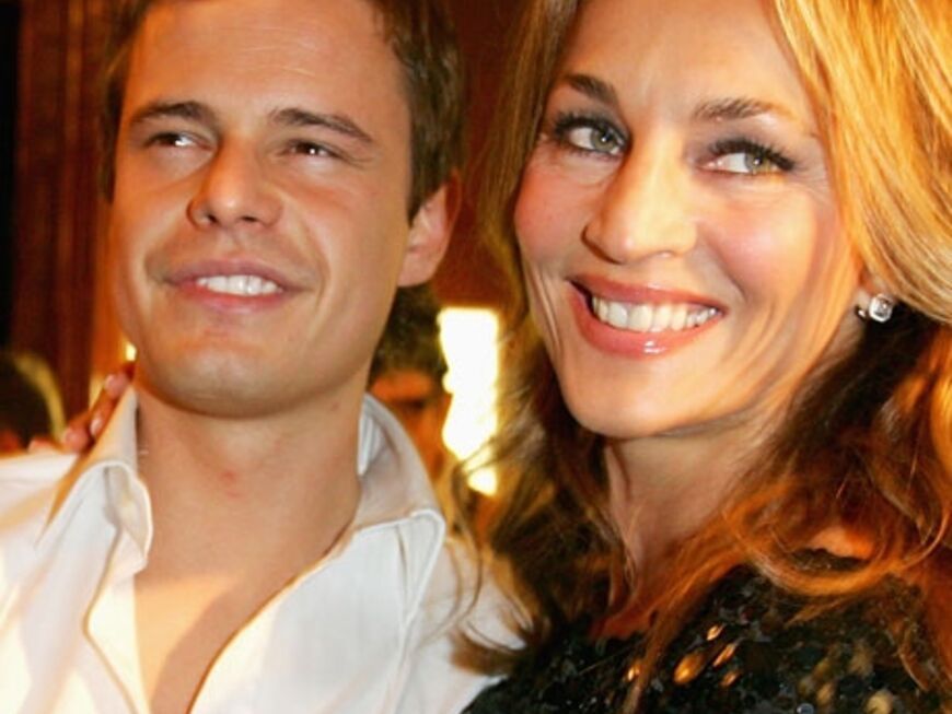 Das Paar lernte sich 2006 beim Dreh für die Serie "Gute Zeiten, schlechte Zeiten" kennen. 