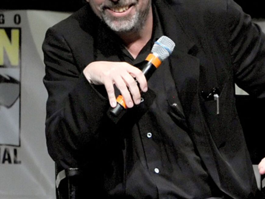 Regisseur Tim Burton bei der Presseveranstaltung von "Frankenweenie"