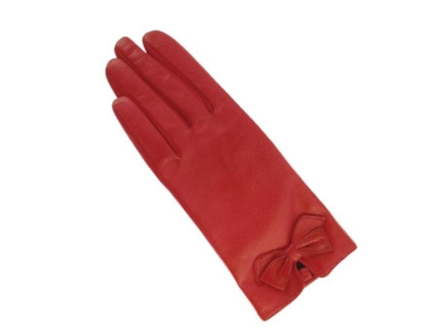 Schleifenspur Handschuhe von Tosca Blu, ca. 50 Euro