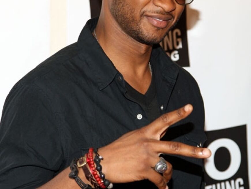 Usher genießt sein Single-Leben