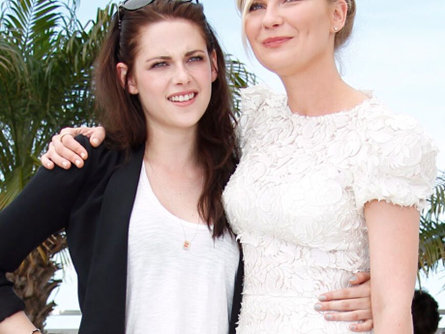 Kristen Stewart und Kirsten Dunst präsentieren ihren neuen Film "On the Road"