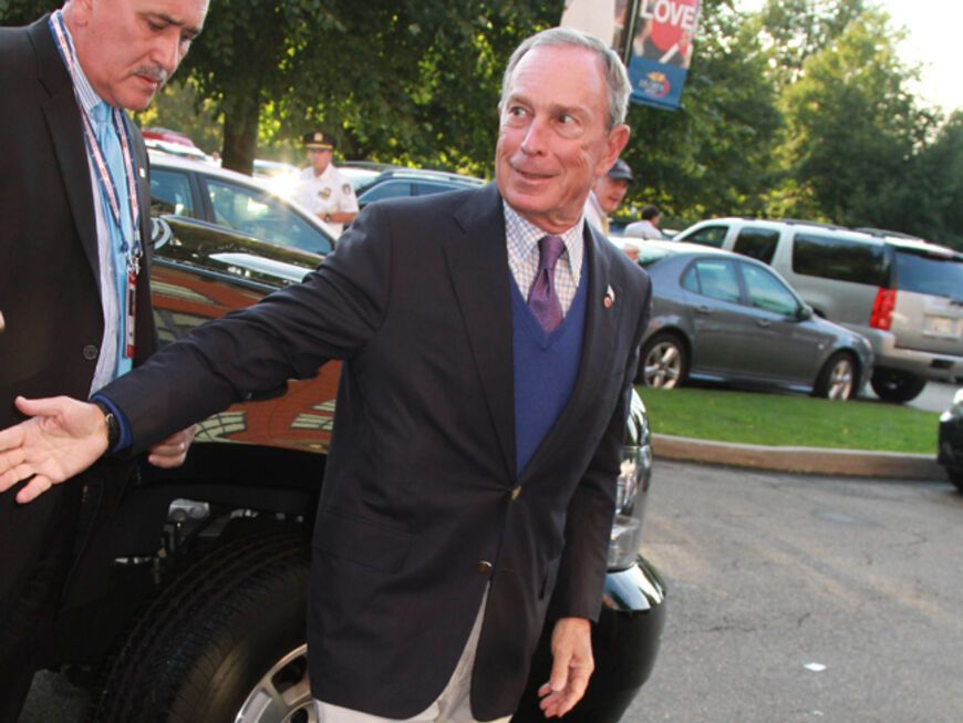 Er bekommt einen Ehrenplatz im "Billie Jean King National Tennis Center": New Yorks Bürgermeister Michael Bloomberg