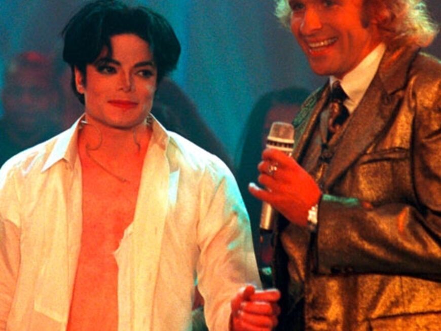 1995 trat Michael Jackson mit seinem "Earth Song" bei "Wetten, dass..." auf