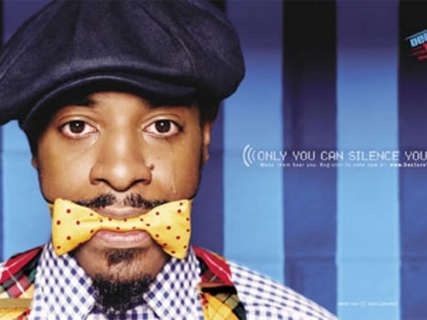 Andre 3000 Silenced PSA - Photo by David LaChapelle
