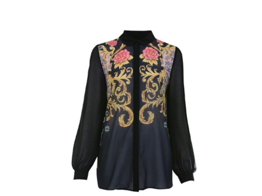 Wertet jedes Outfit auf: Bluse über missselfridge.com, ca. 50 Euro