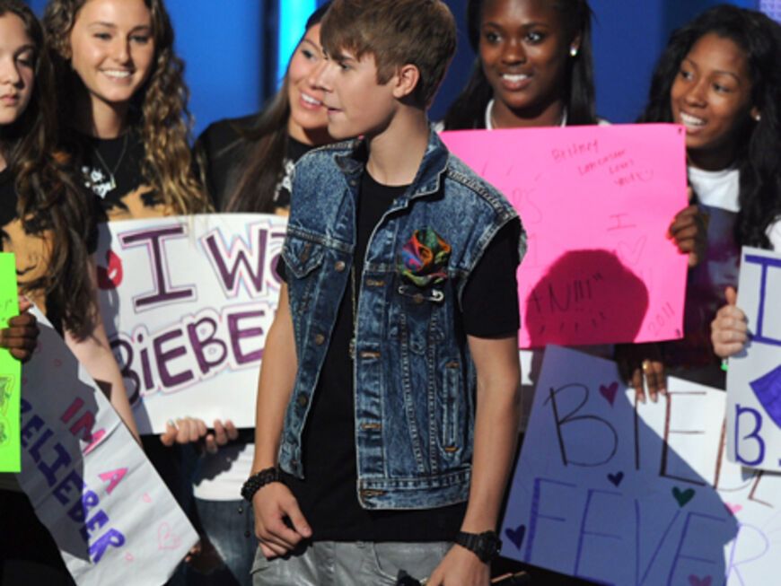 Immer umringt von Fans: Justin Bieber