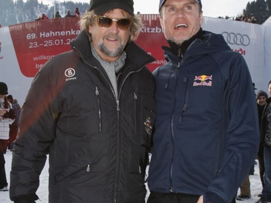 Martin Krug mit David Coulthard