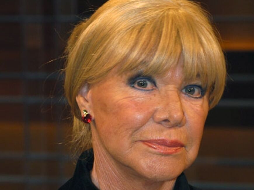 Die älteste Teilnehmerin 2009: Ingrid van Bergen (77) möchte den zahlreichen Zuschauern beweisen, dass sie es drauf hat.