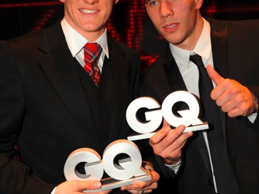 Bayern-Stars: Bastian Schweinsteiger und Lukas Podolski