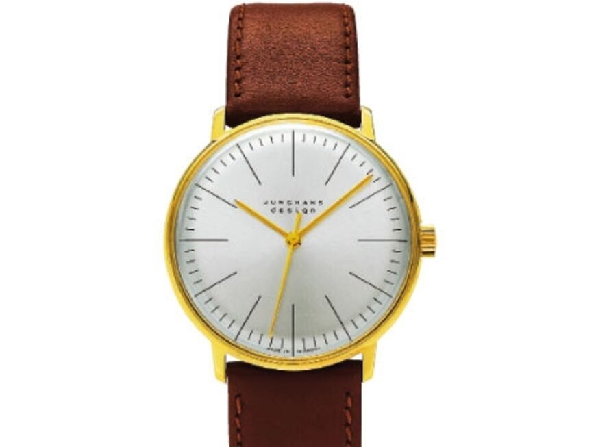 Elegante Uhr im nostalgischen Design von Junghans, ca. 500 Euro